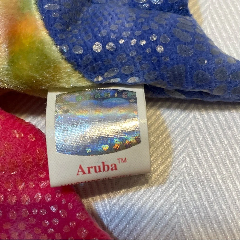 Ty Aruba the Angel Fish Retired Beanie Baby 2000